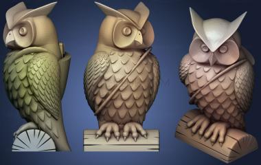 3D model Mail Owl (STL)